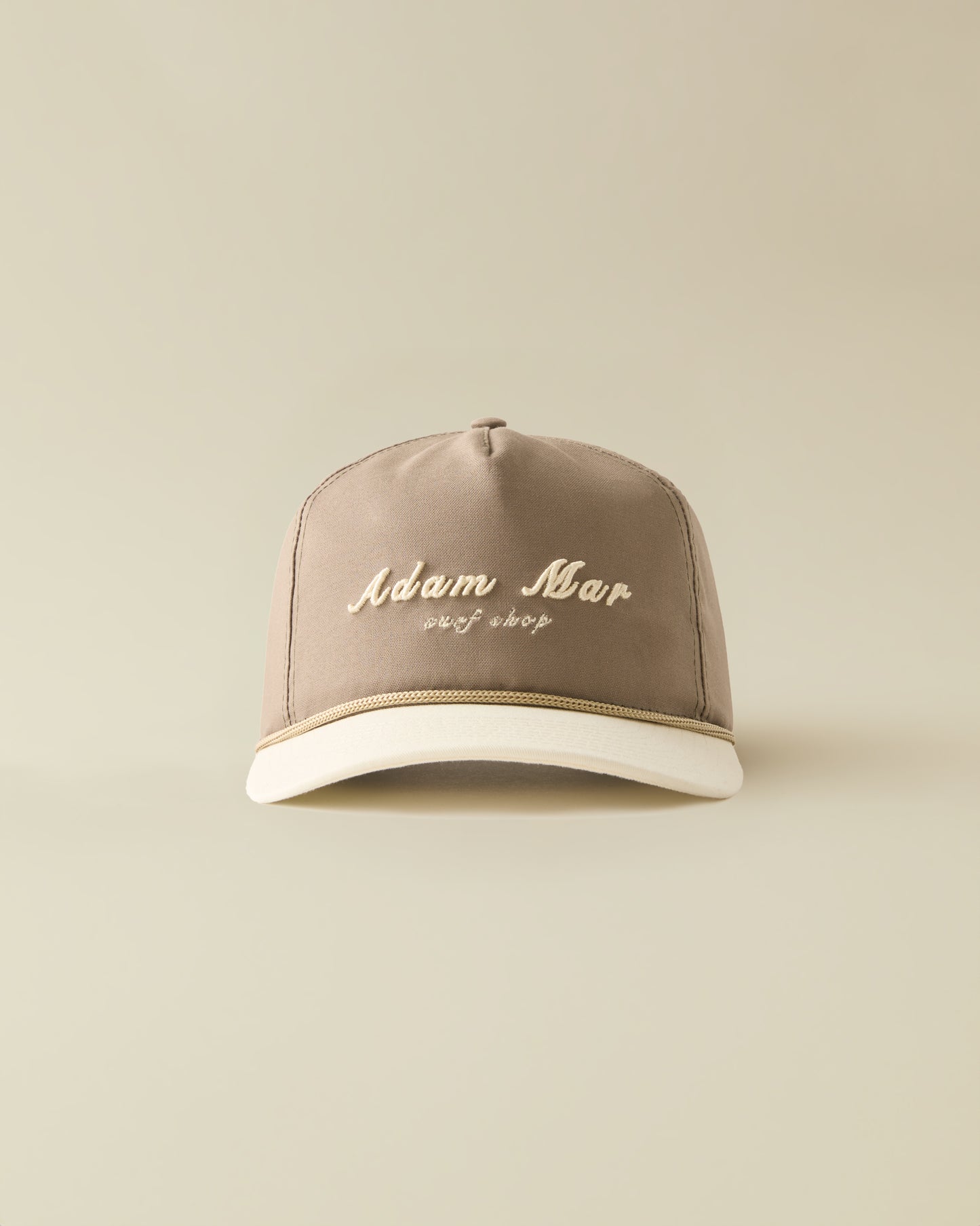 Two Tone AM Surf Shop Trucker- ( Silt and Cream )