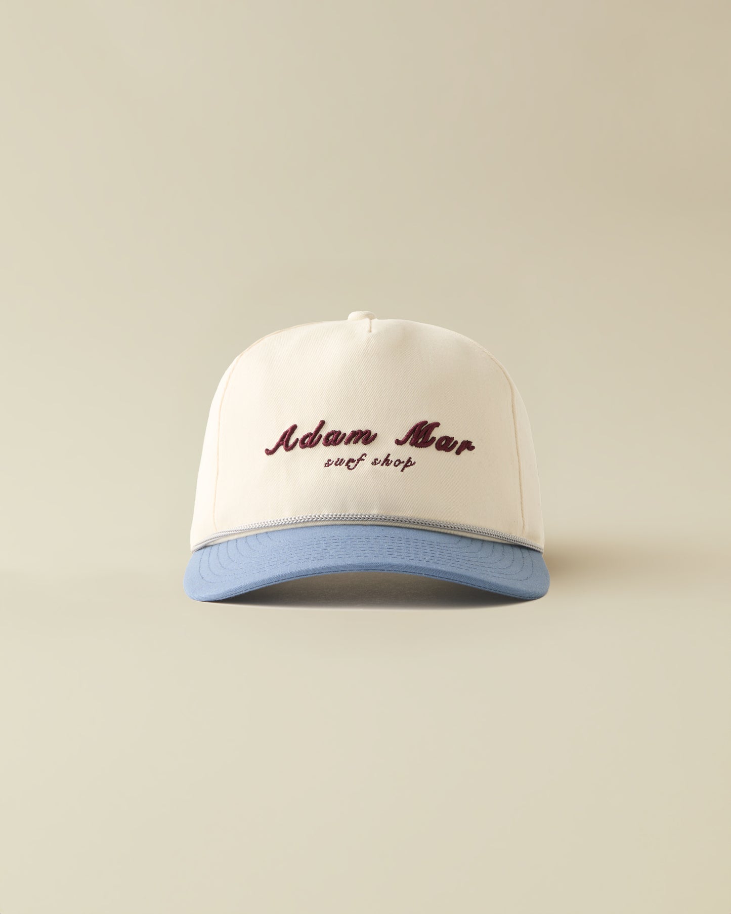 Two Tone AM Surf Shop Trucker- ( Blue and Cream )