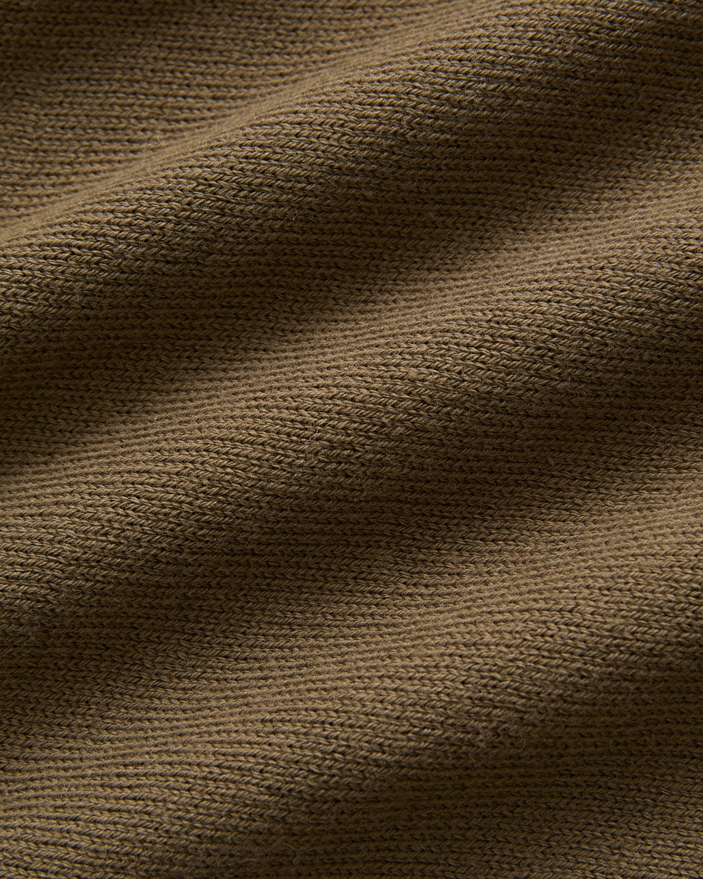 AM Roll Hem Sweater Tee ( olive )