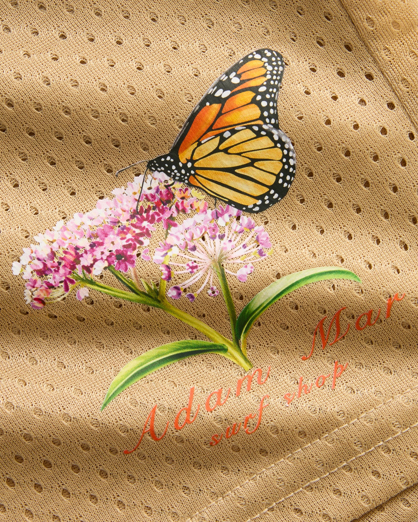 Milkweed Mesh Short - ( tan )