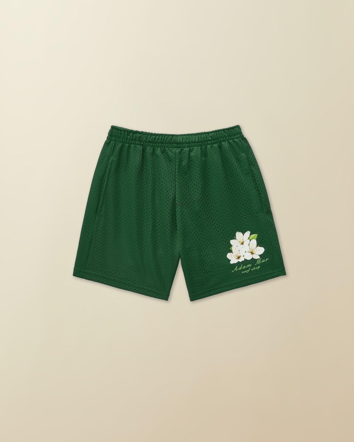 Beach Plum Mesh Short - ( green )