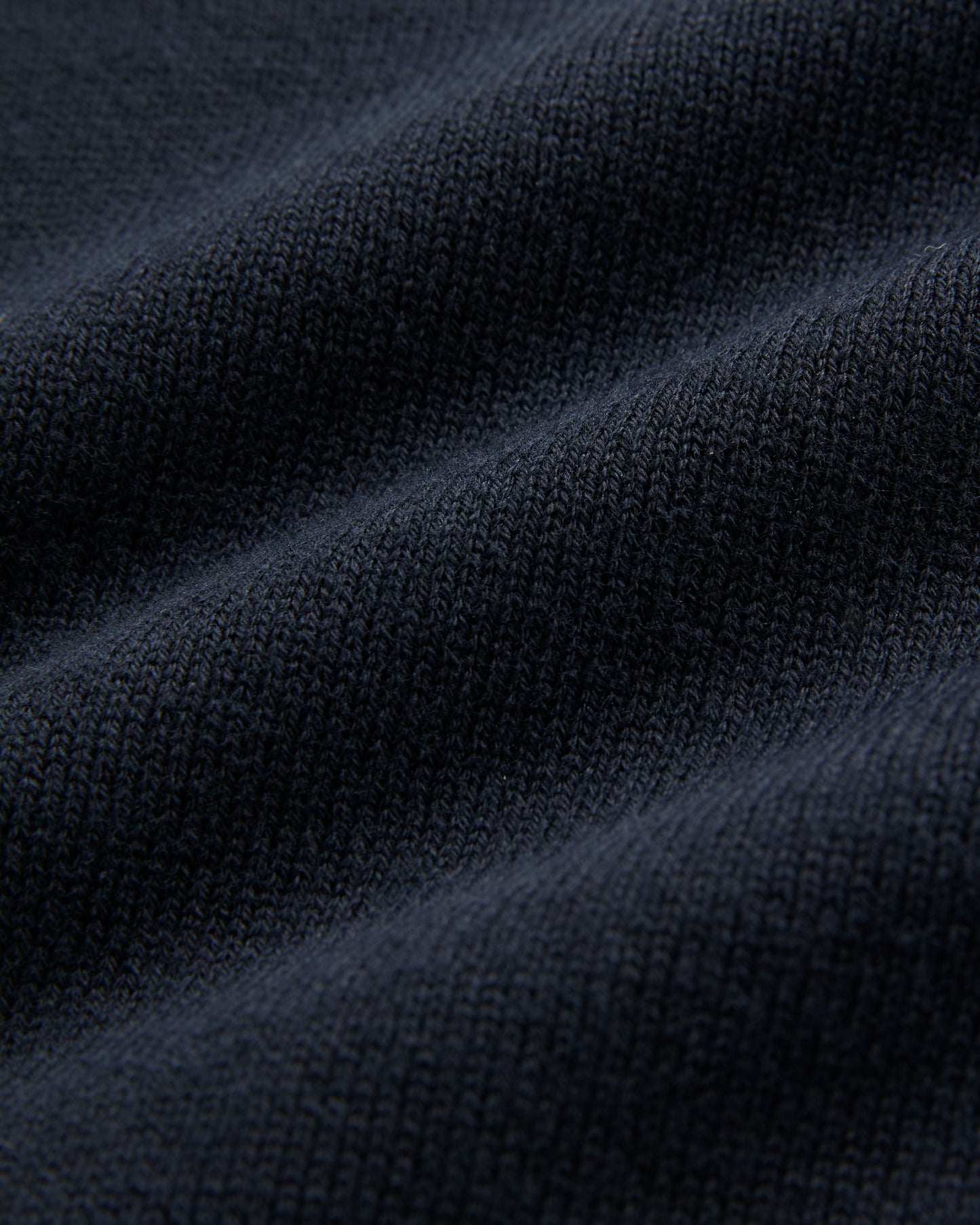 AM Roll Hem Sweater Tee ( navy )