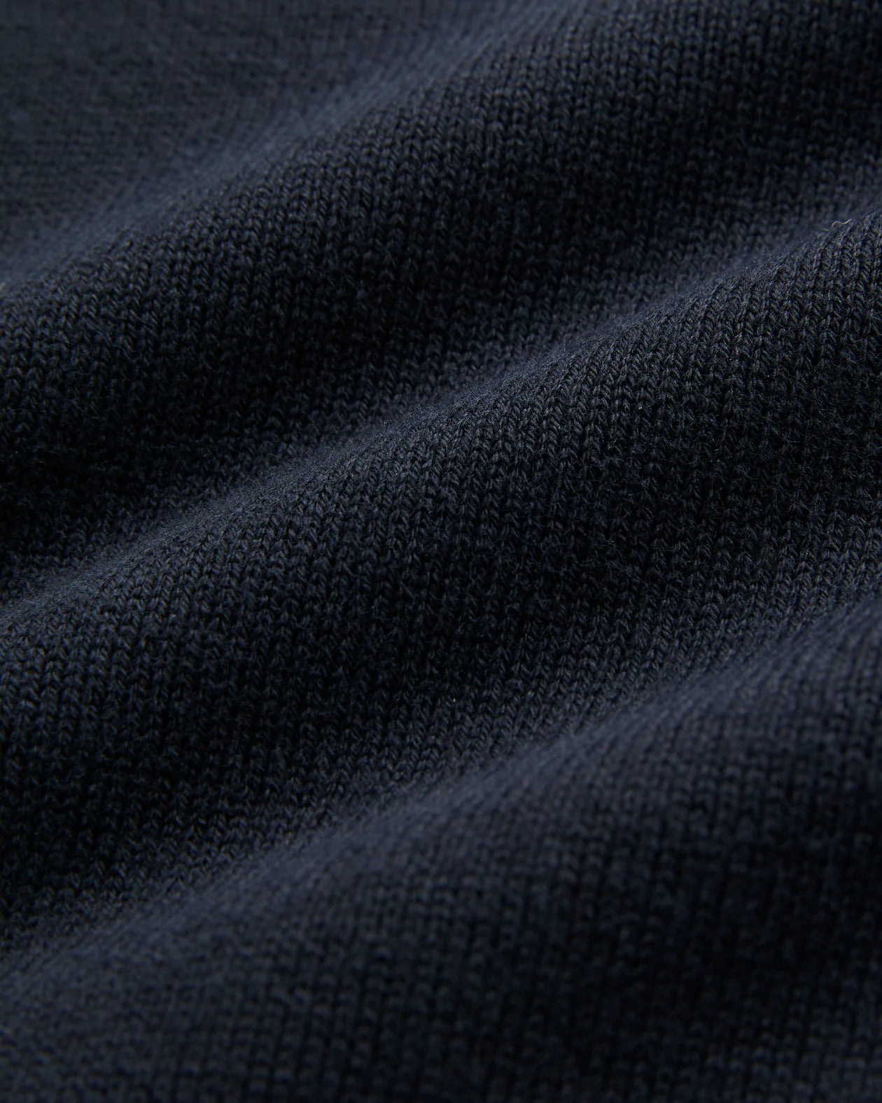 AM Roll Long Sleeve Sweater Tee - ( navy)