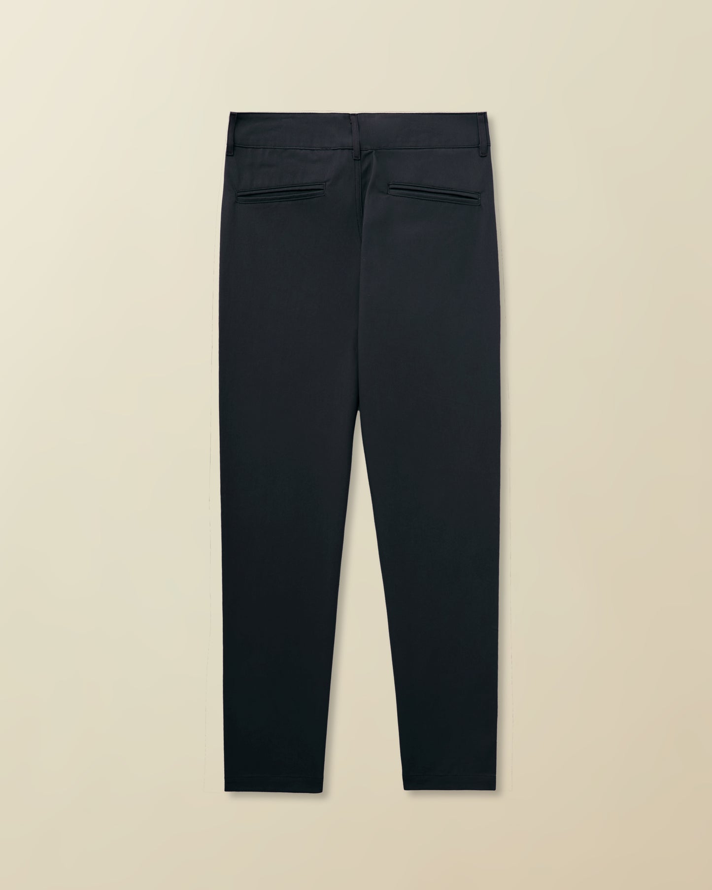 Semi Cropped Trouser ( navy )