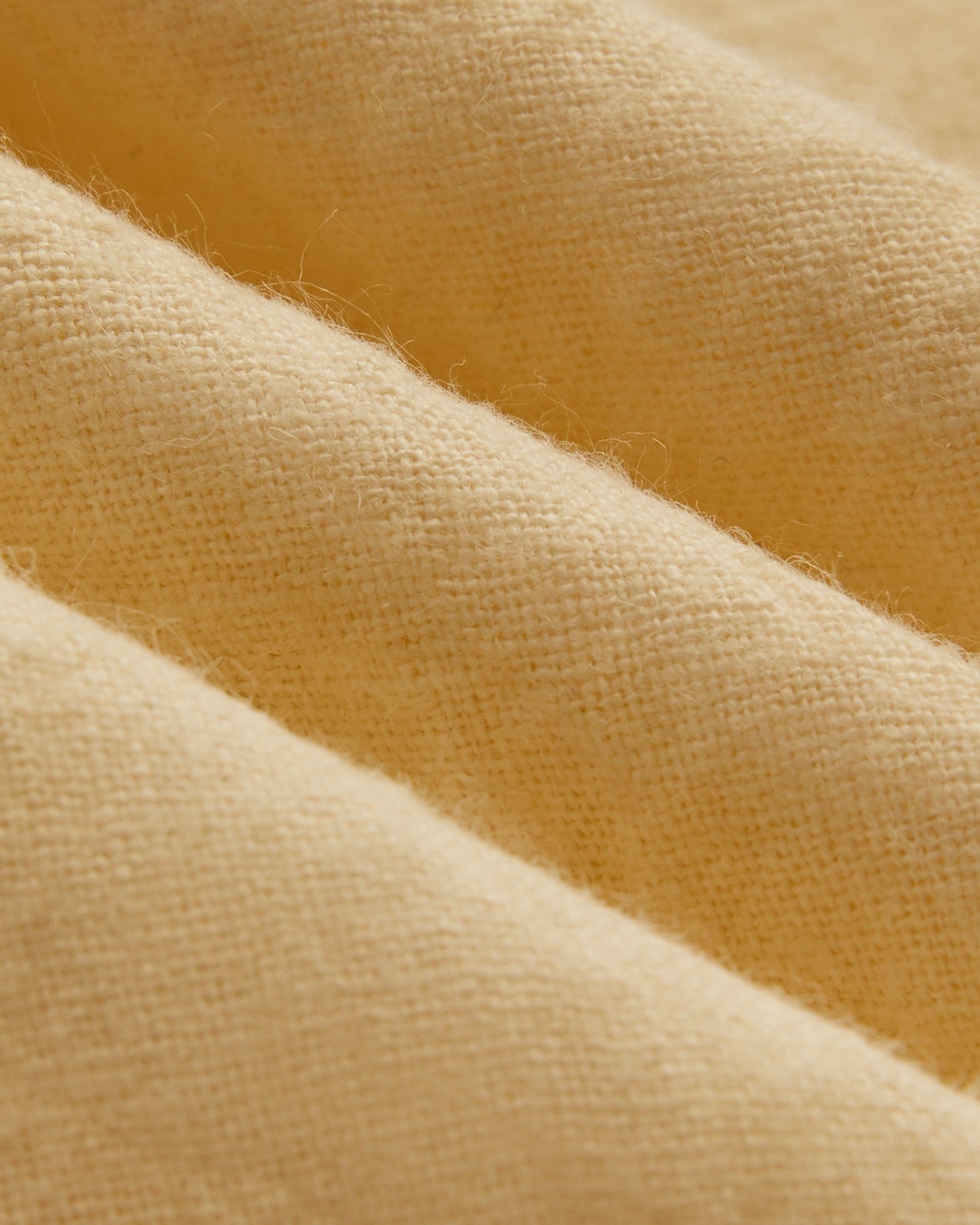 2 Pocket Linen Short Sleeve Button Down ( Cream )