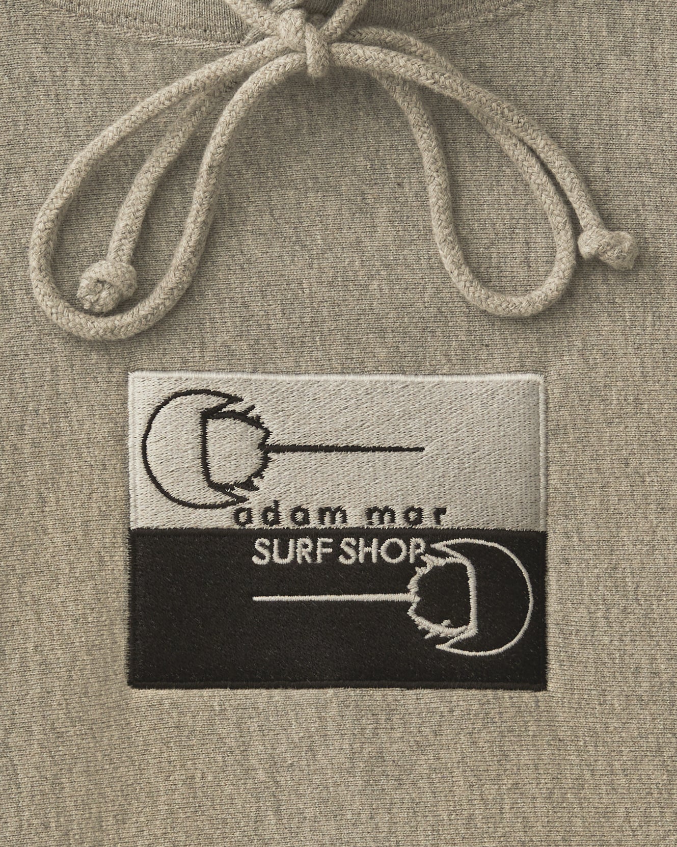 Horseshoe Crab Hoodie - ( heather grey )