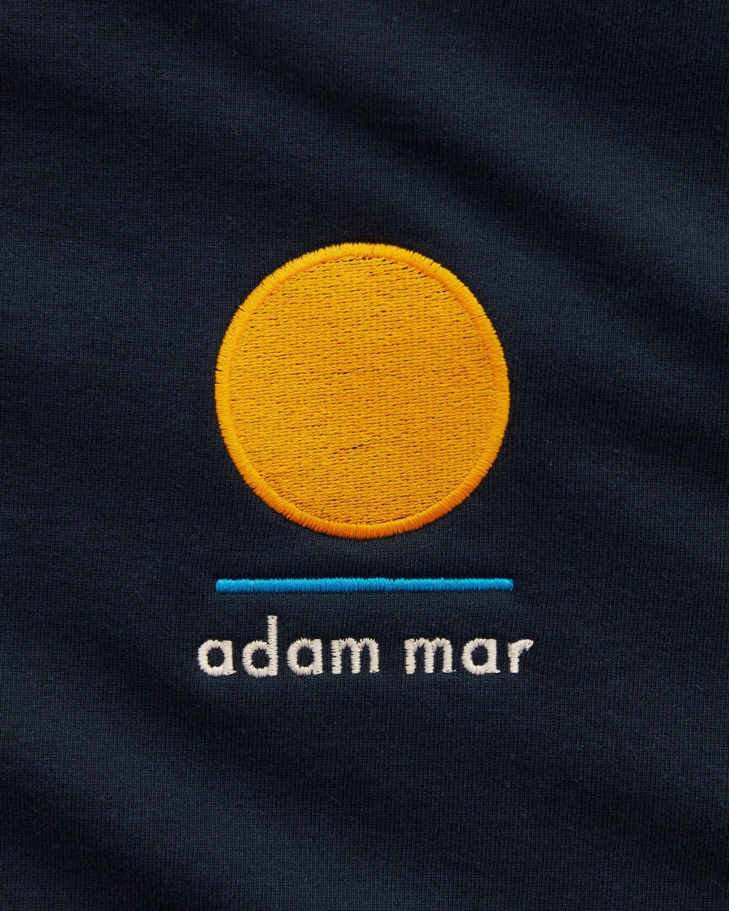 AM Sunrise Logo Tee- ( navy )