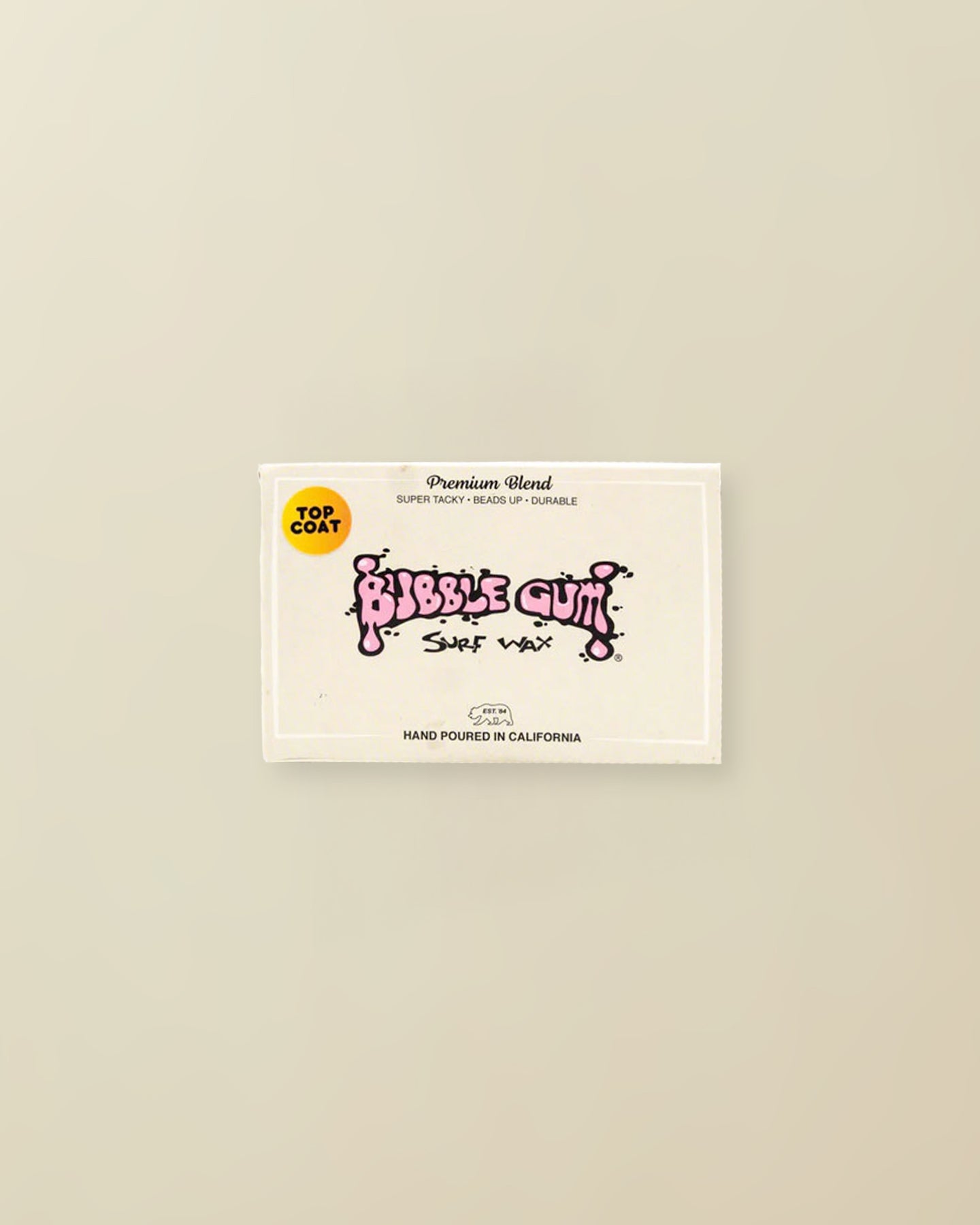Bubble Gum Premium Surf Wax – Cold