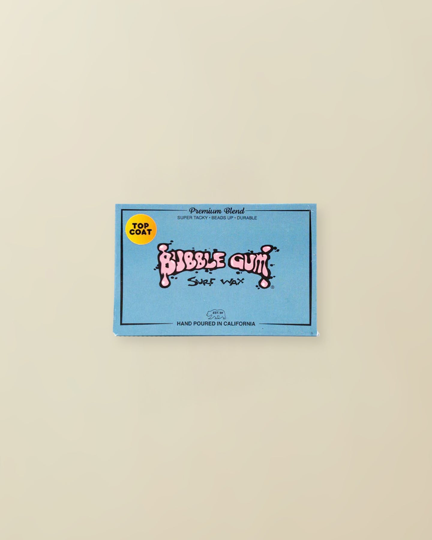 Bubble Gum Premium Surf Wax – Cool