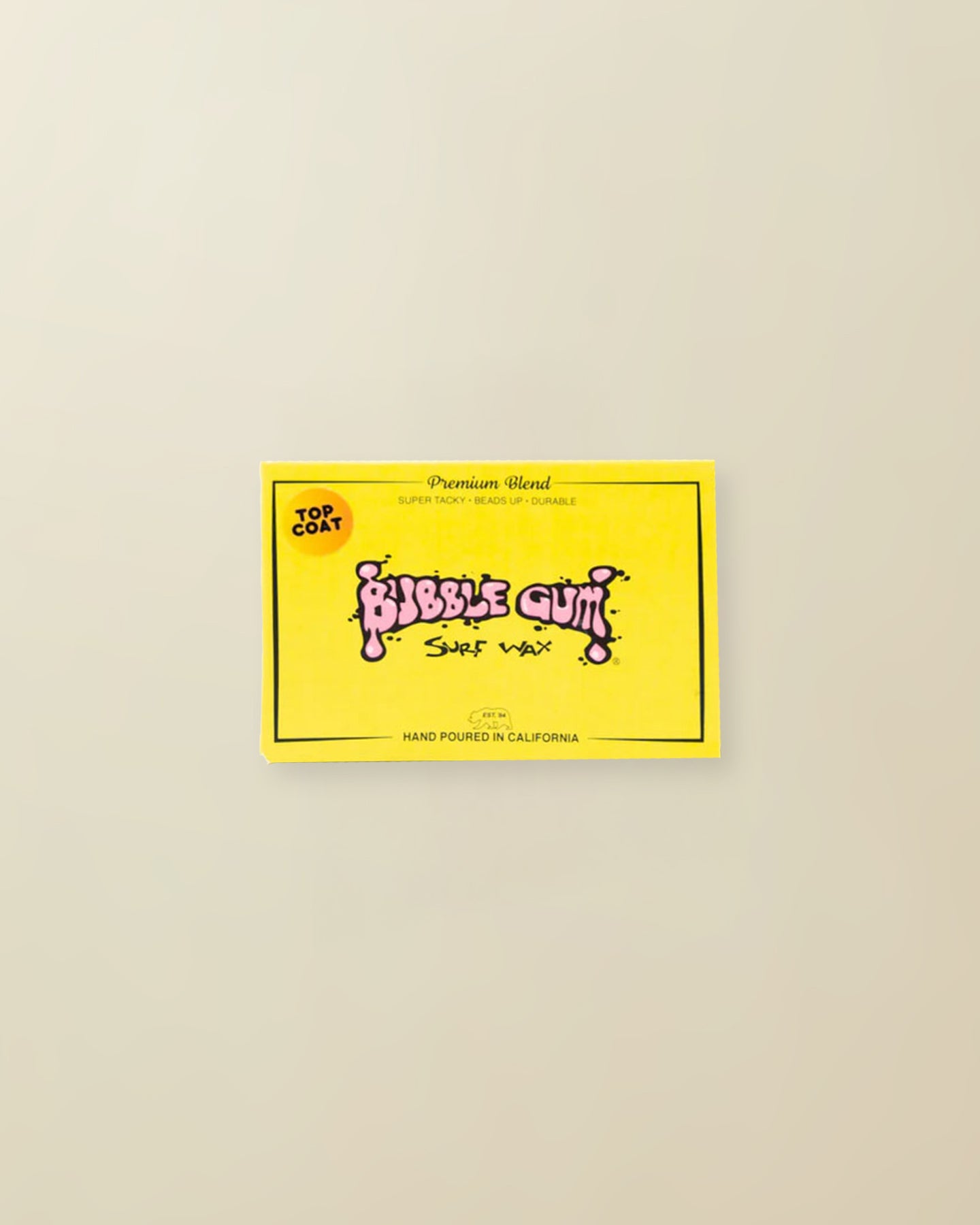 Bubble Gum Premium Surf Wax – Warm