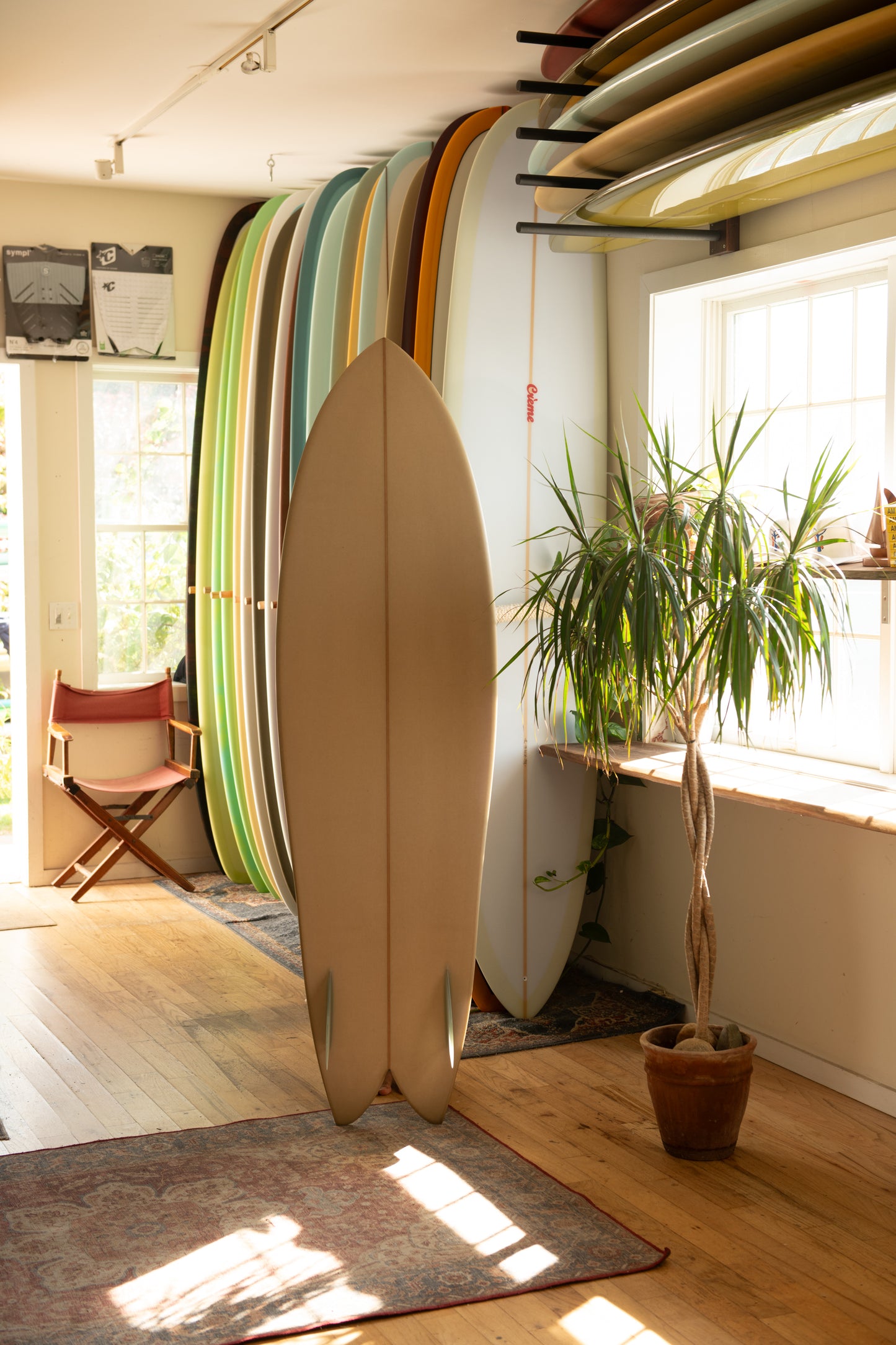 Ryan Burch Surboard - Long Squit Fish ( 6'6 )