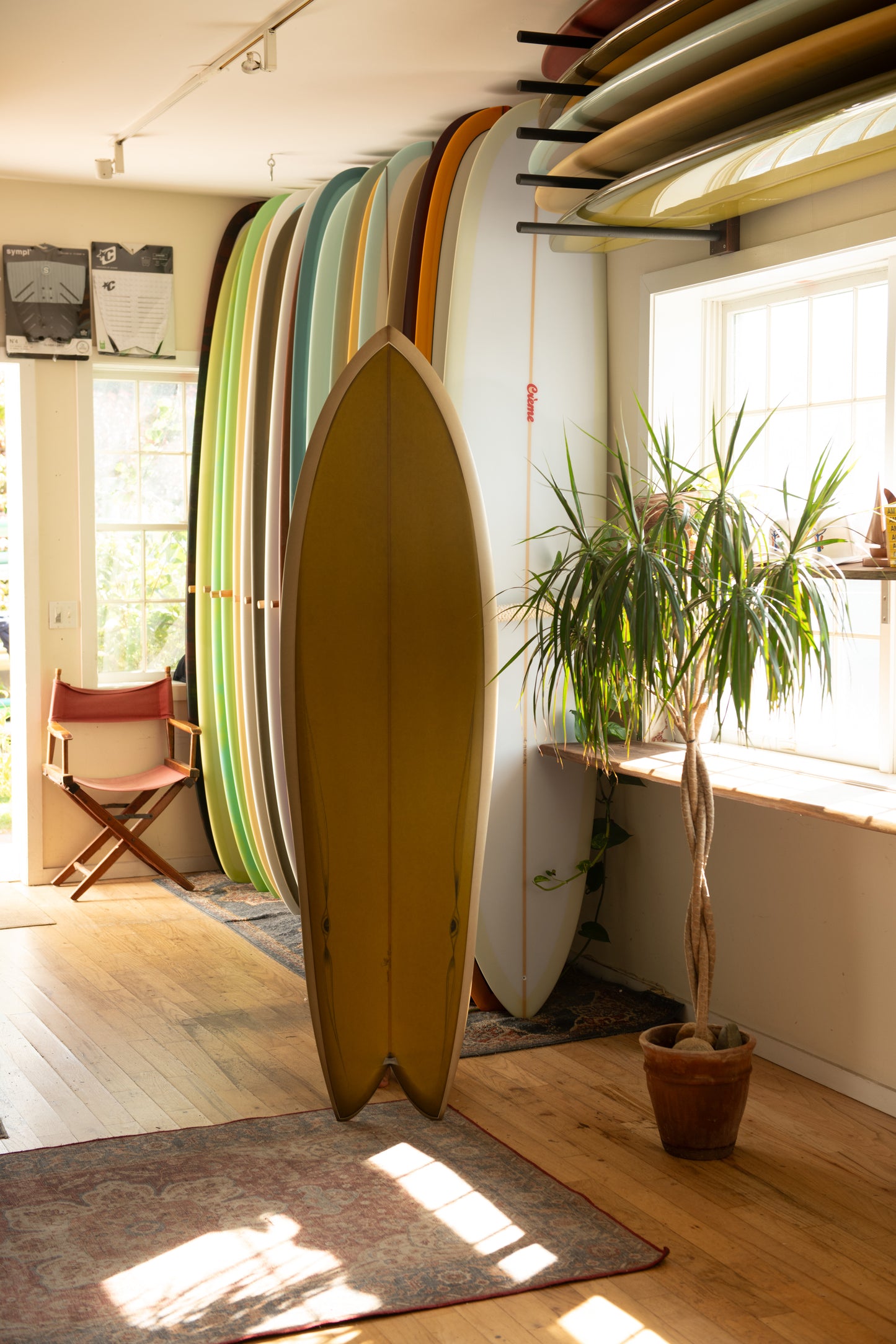 Ryan Burch Surboard - Long Squit Fish ( 6'6 )