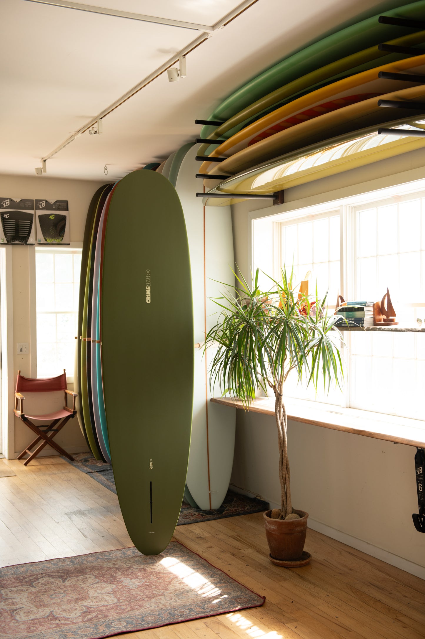 Surf Crime - Stubby- army ( 8'0 ) Back