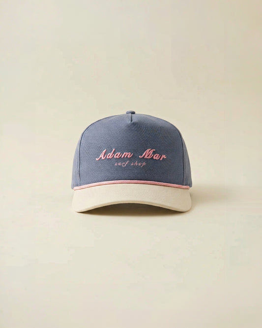 Two Tone Trucker - ( slate/pink )