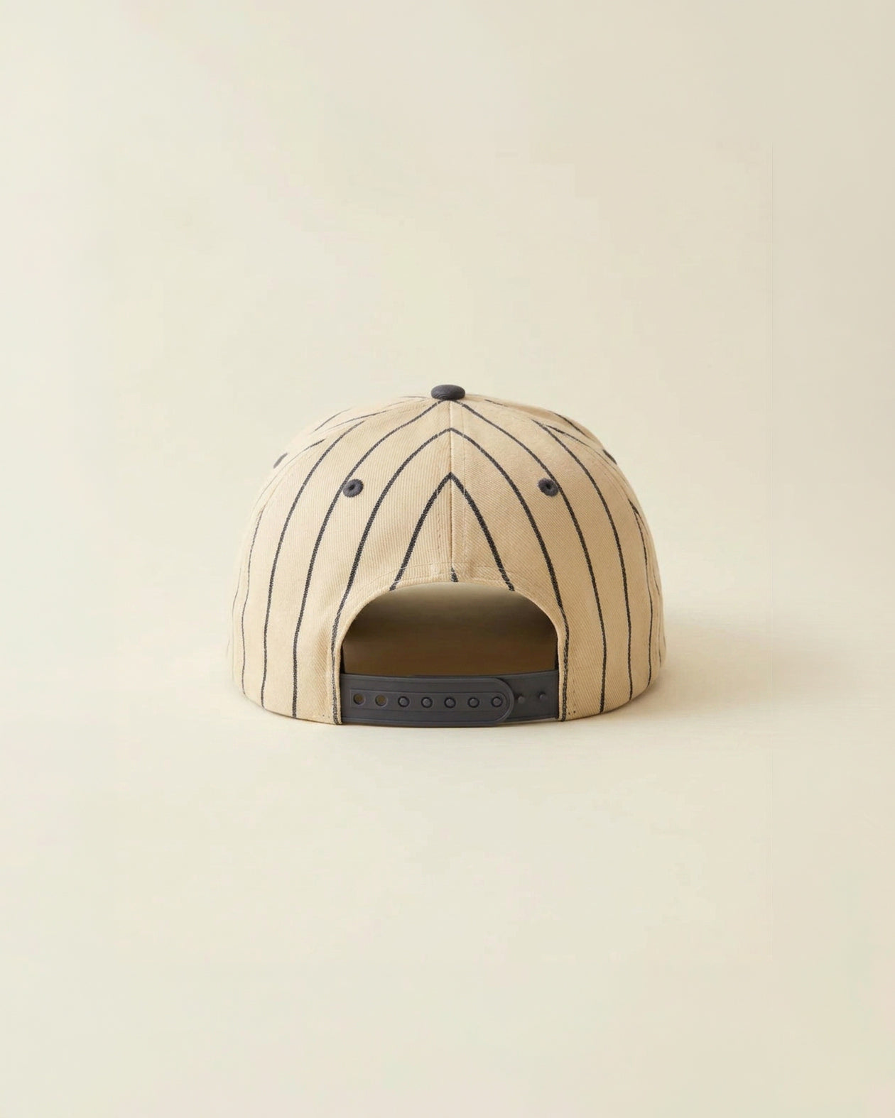 Pin Stripe NY Hat -  ( orange/blue )