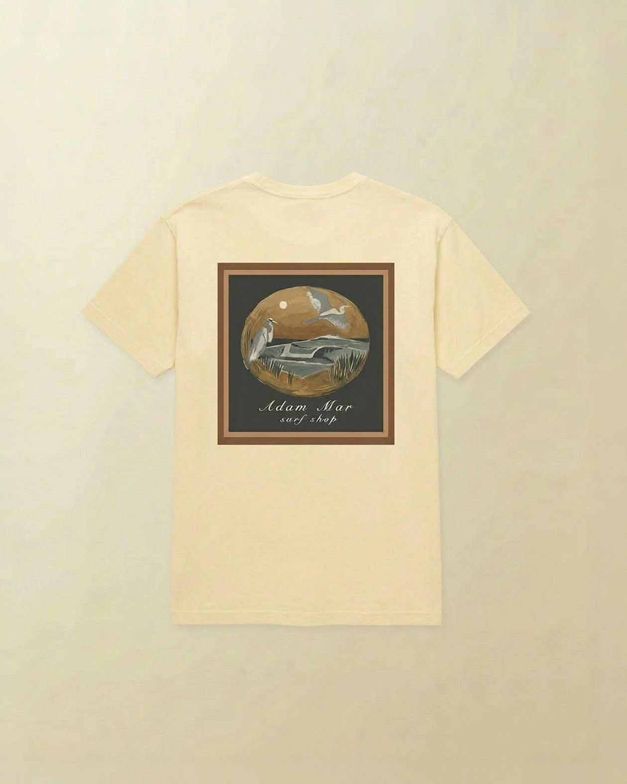 Egrets of Raz Tee- ( natural )