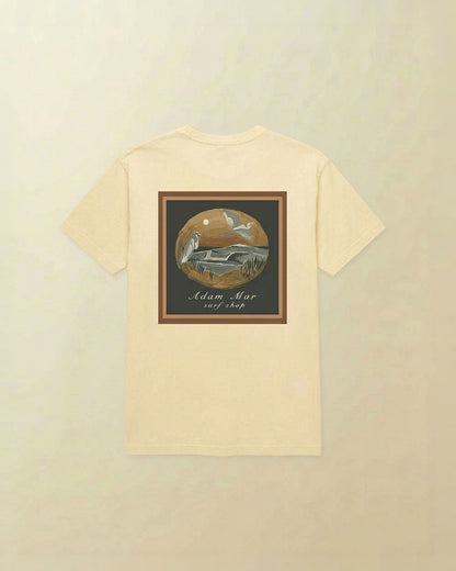 Egrets of Raz Tee- ( natural )