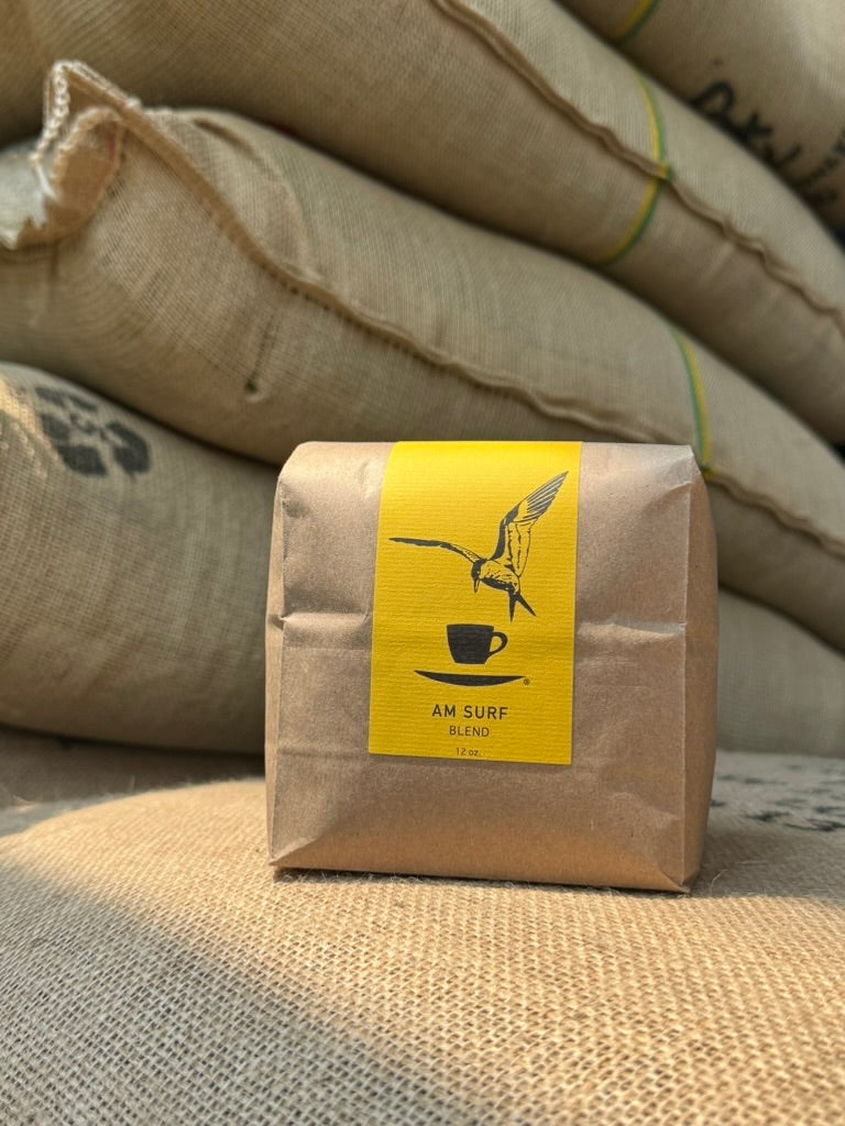 AM Surf coffee bag