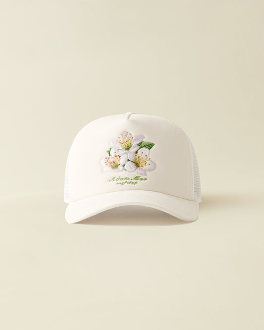 Beach Plum Trucker- ( White )
