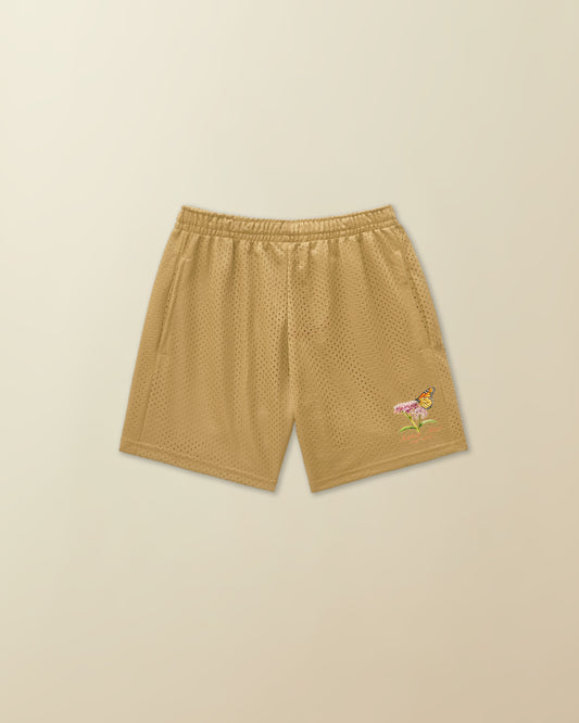 Milkweed Mesh Short - ( tan )