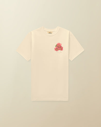 Beach Rose Tee Shirt - ( natural )