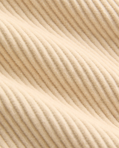Corduroy 2 Pocket Shirt Jacket ( cream )