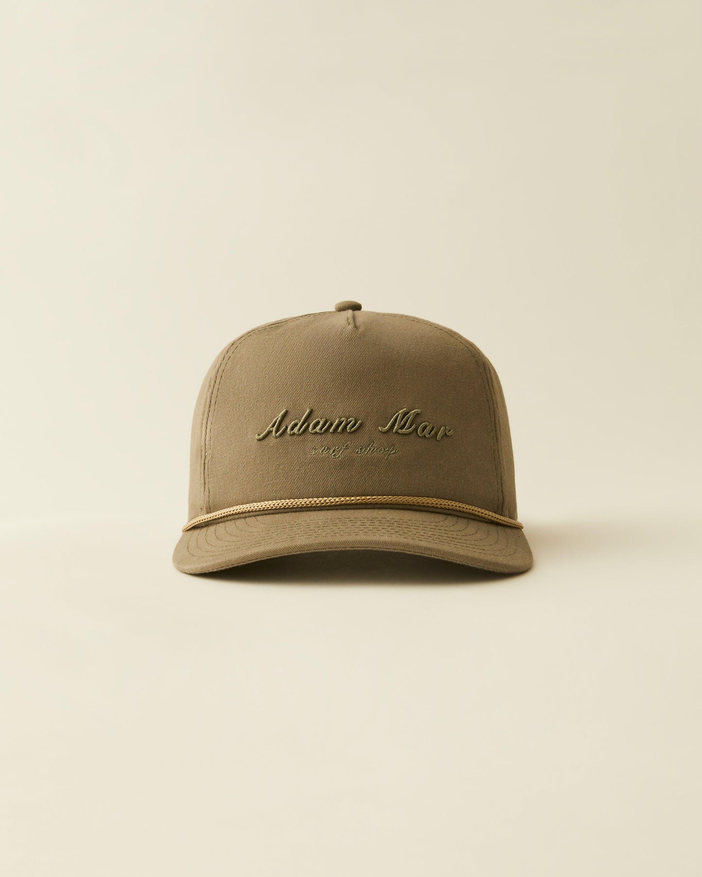 AM Surf Shop Trucker- ( Grayish/Green )