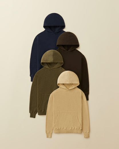 Reverse Loop Hoodie - ( olive )