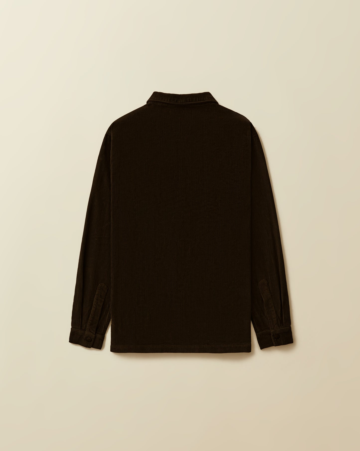 Corduroy 2 Pocket Shirt Jacket ( Faded Black )