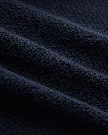 Reverse Loop Hoodie - ( navy )