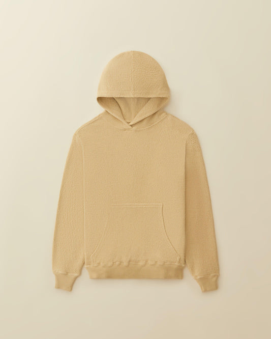 Reverse Loop Hoodie - ( cream )