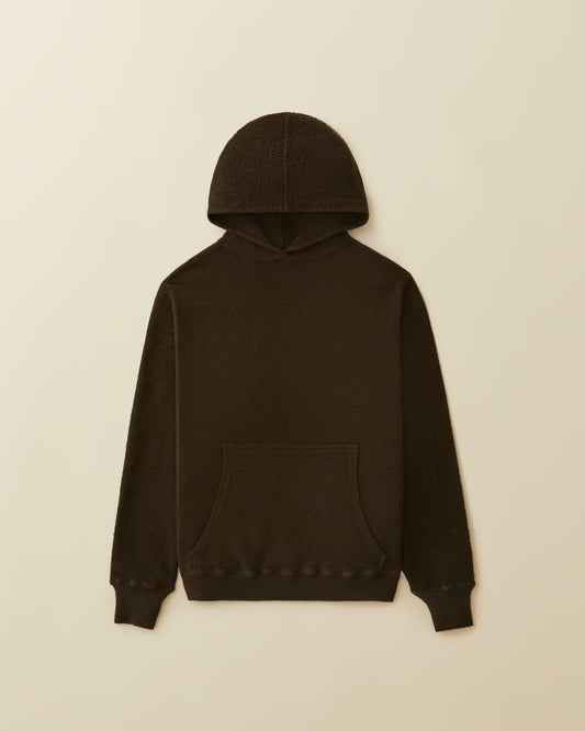 Reverse Loop Hoodie - ( faded black )