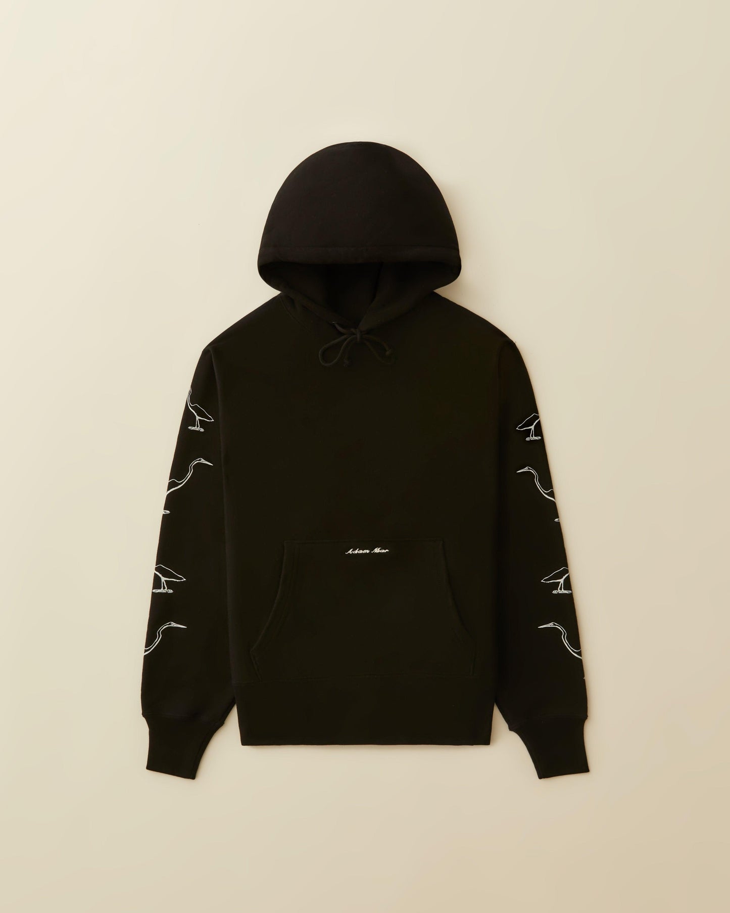 Egrets Hoodie - ( black )