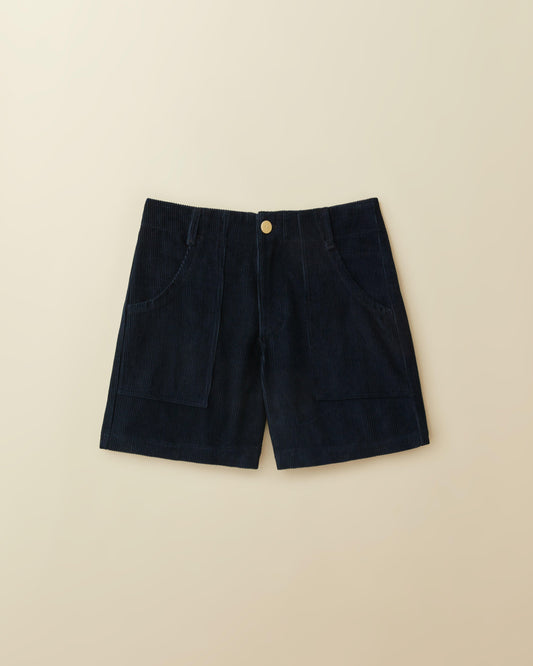 Patch Pocket Cordies ( navy )