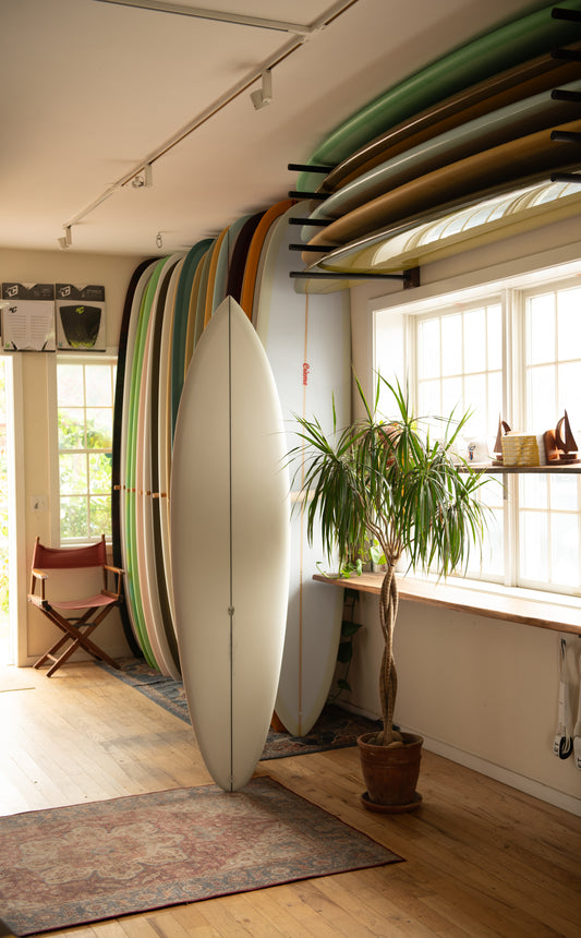 Christenson Surfboards - Surfer Rosa with glass on fins ( 6'8 )