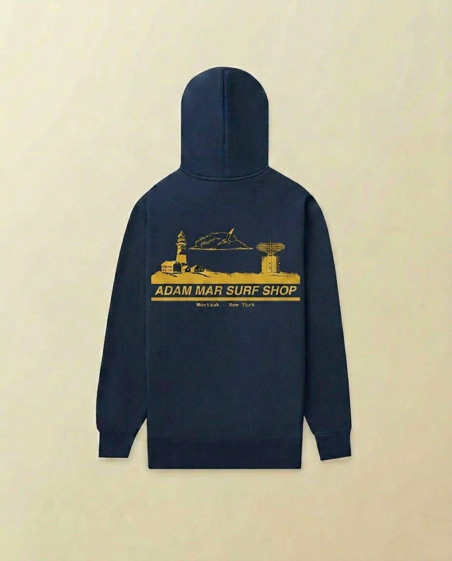 Landscapes Hoodie- ( navy )