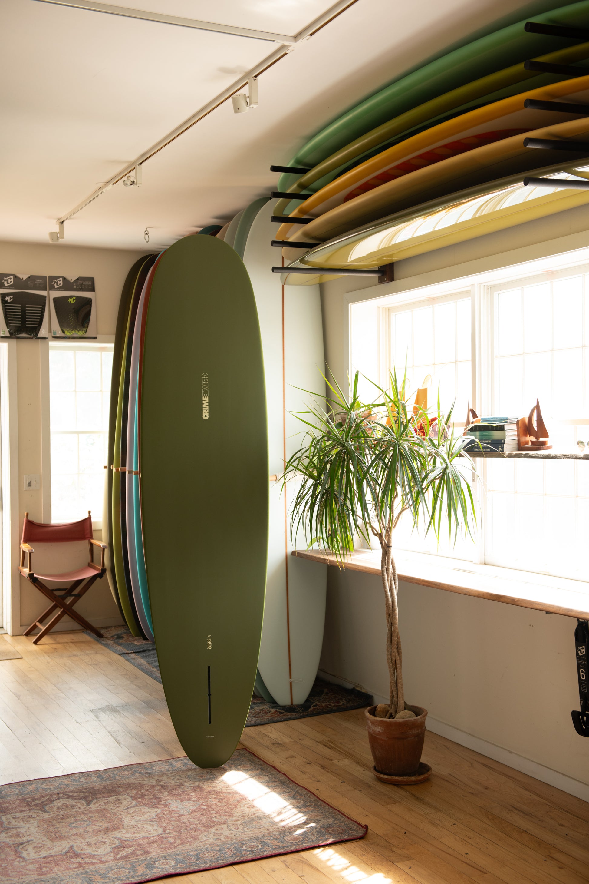 Surf Crime - Stubby- army ( 8'0 ) Back