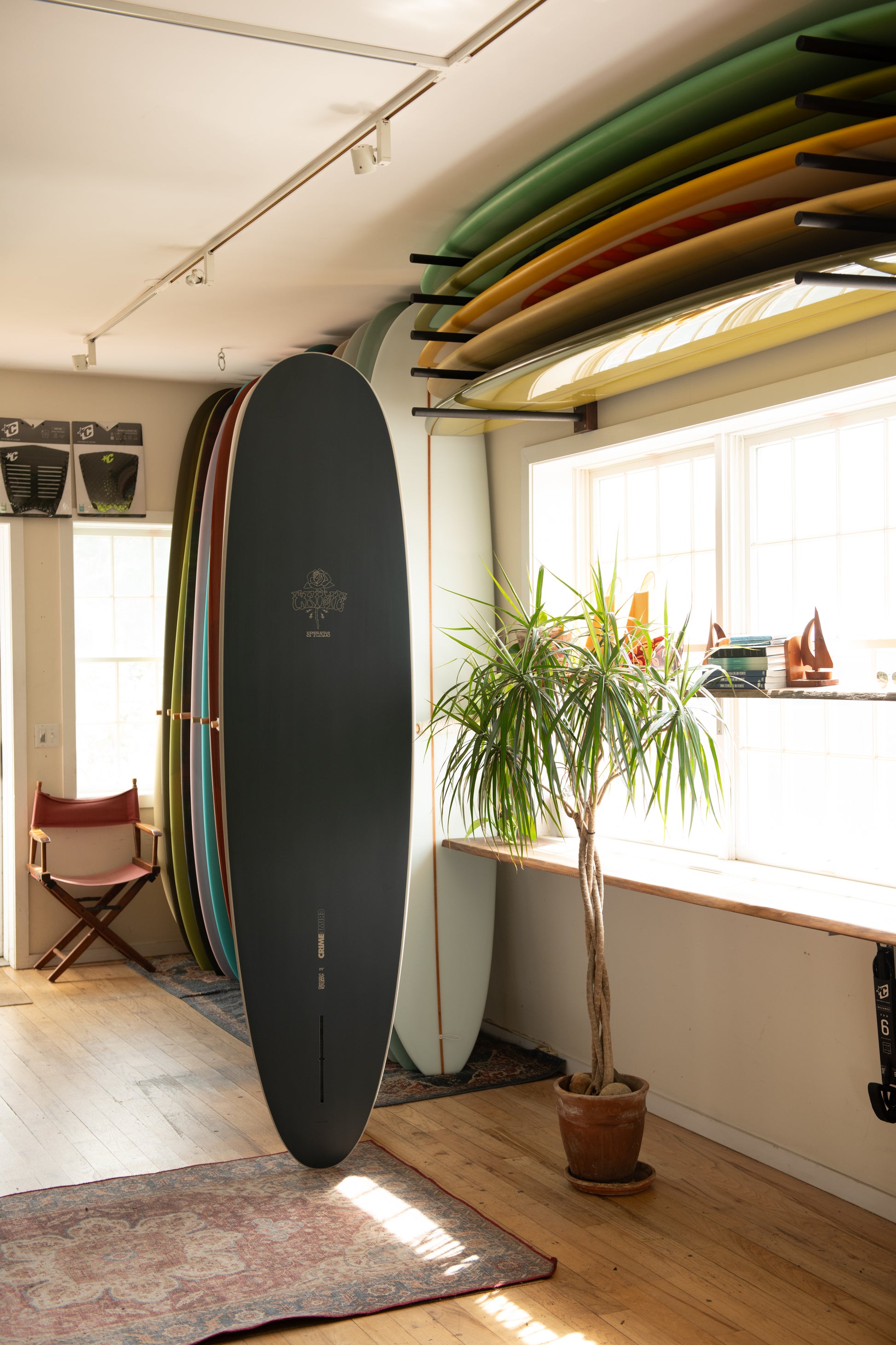 Surf Crime - Cali Stubby- slate ( 8'0 ) Back