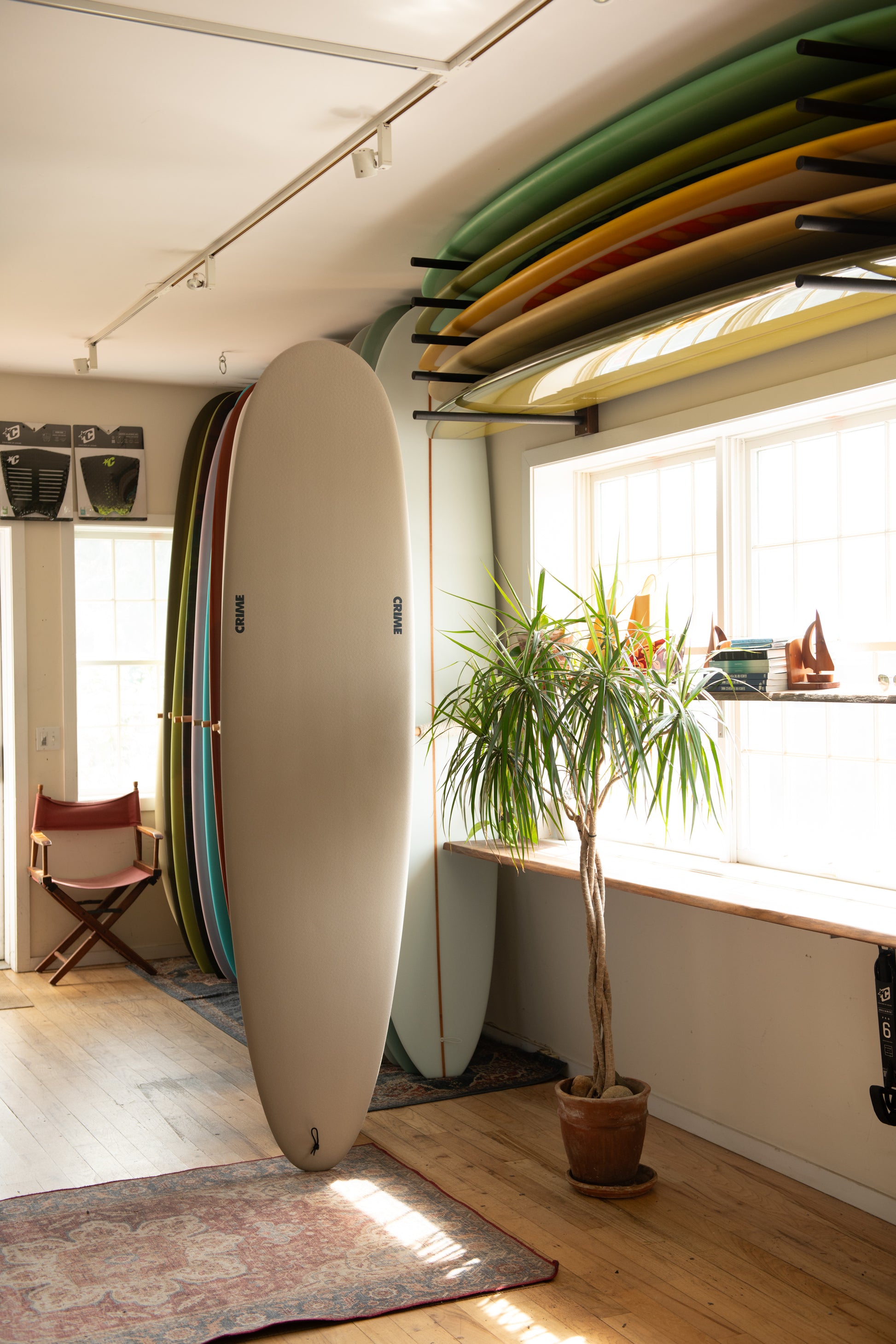 Surf Crime - Cali Stubby- slate ( 8'0 ) Front