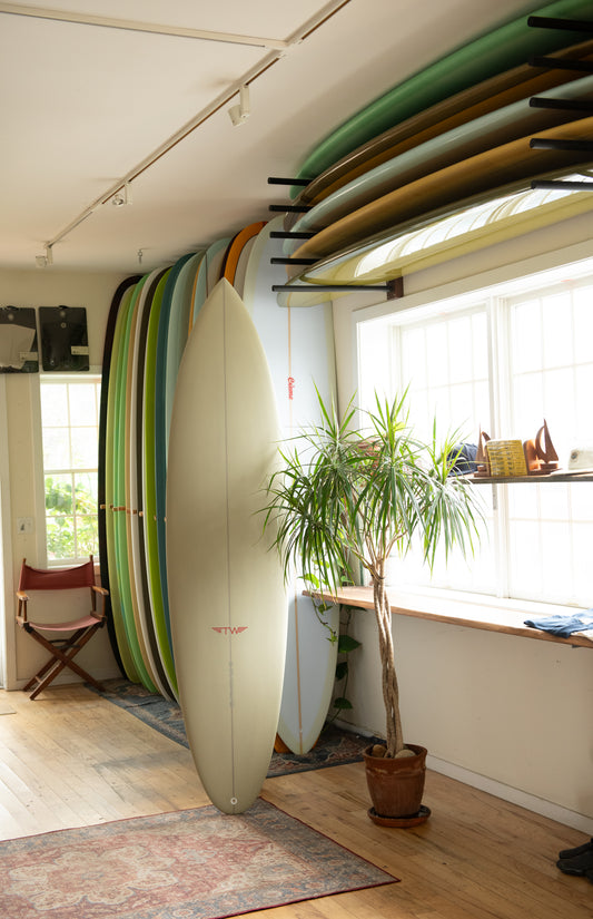 Tyler Warren Surfboard - Beak Nose Thruster ( 7'6 )